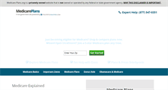 Desktop Screenshot of medicare-plans.org
